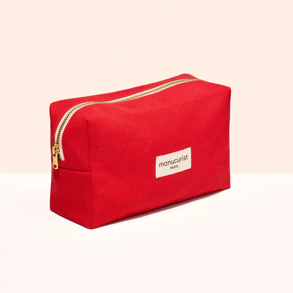 manucurist-rotes-necessaire-bio-baumwolle-tasche-f-r-green-flash image 1