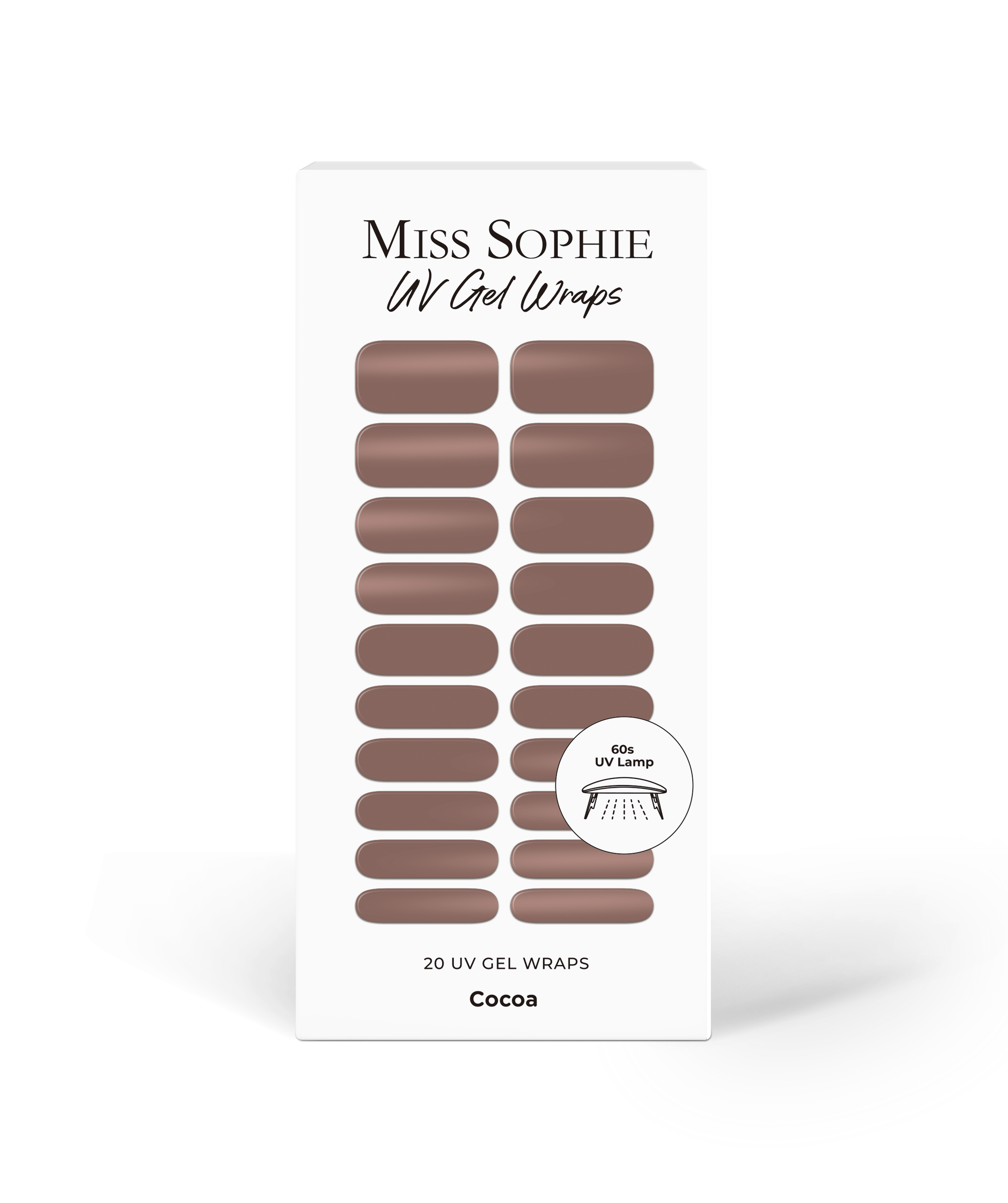miss-sophie-cocoa-uv-gel-wraps-warmes-kakao-braun image 6