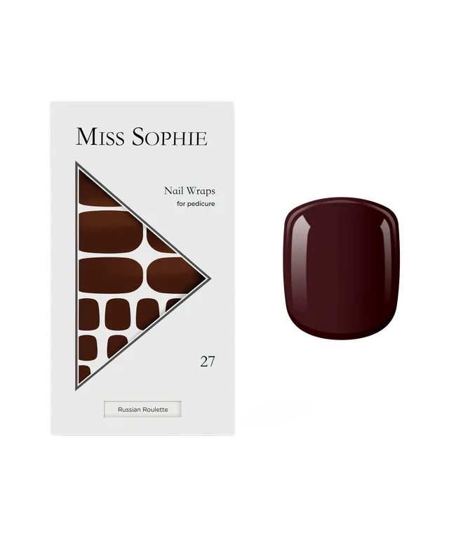 miss-sophie-russian-roulette-pedicure-nagelfolien image 1