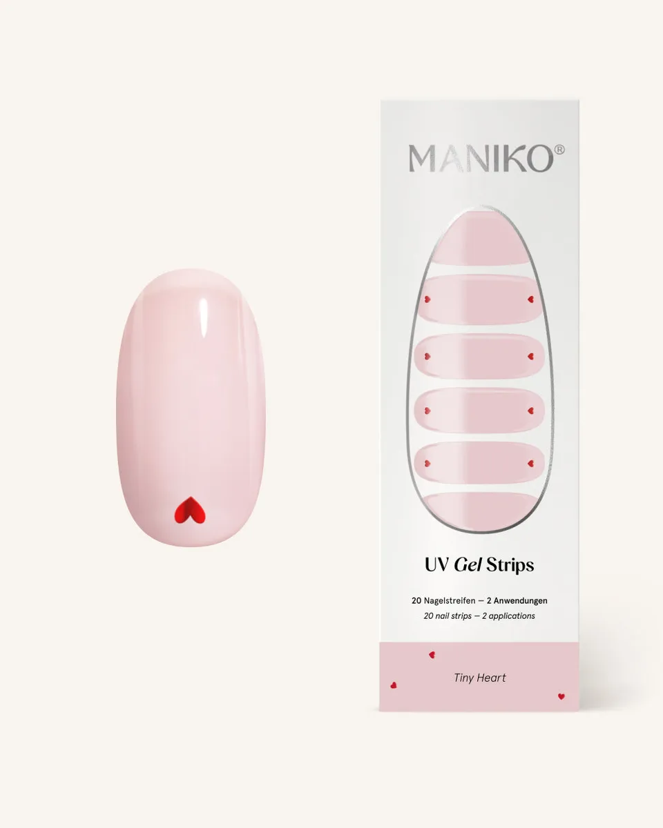 maniko-tiny-hearts-uv-gel-strips image 1