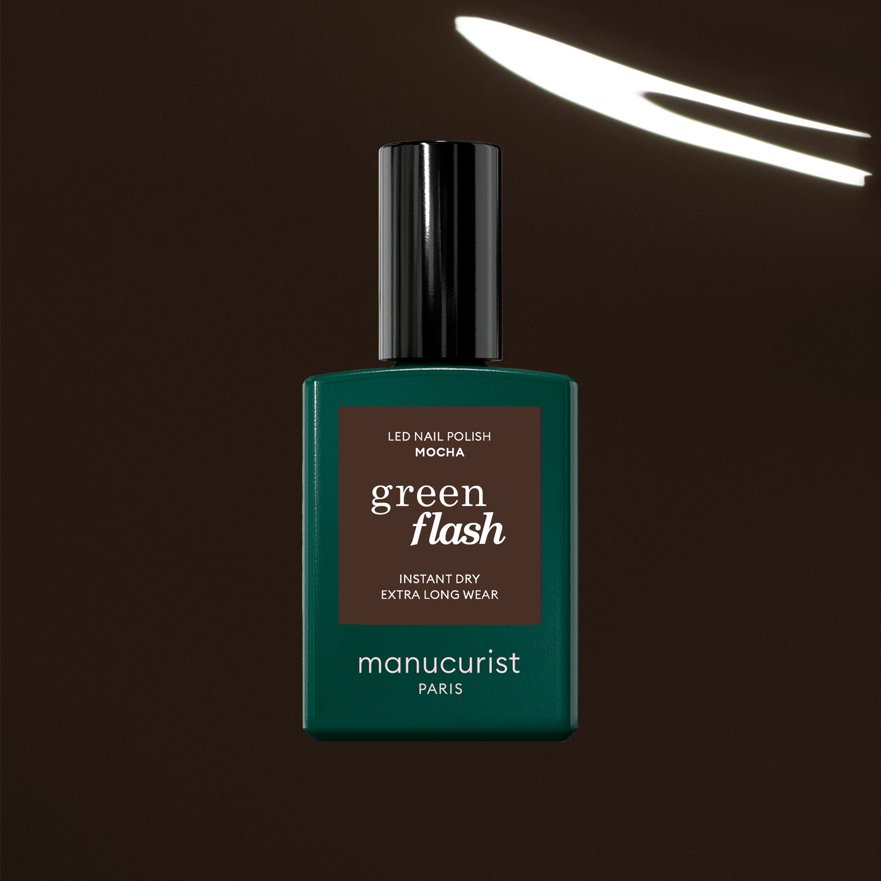 manucurist-green-flash-gel-lack-mocha-dunkelbraun image 1