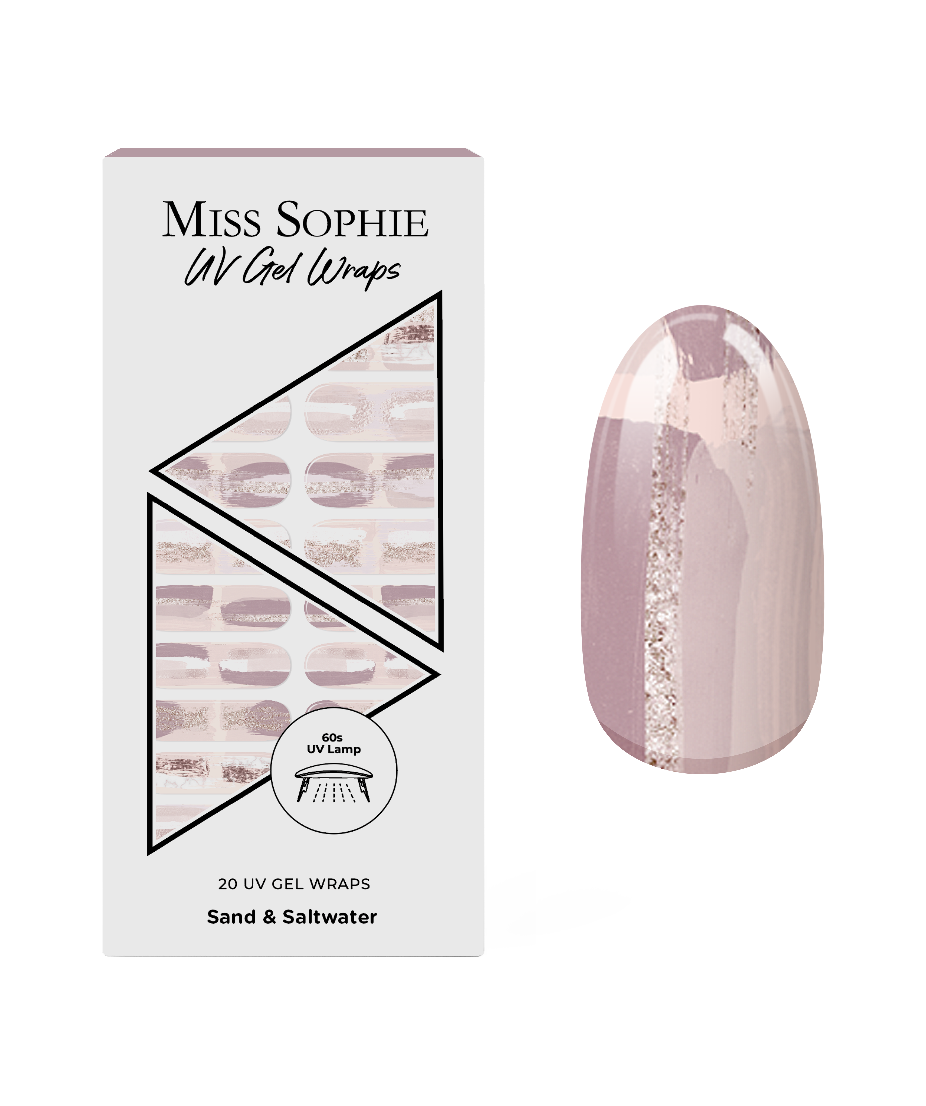 miss-sophie-sand-saltwater-uv-gel-nagelfolie-beach image 1
