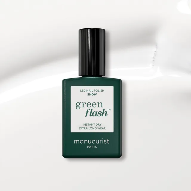 manucurist-green-flash-snow-semi-permanenter-nagellack-reinwei image 1