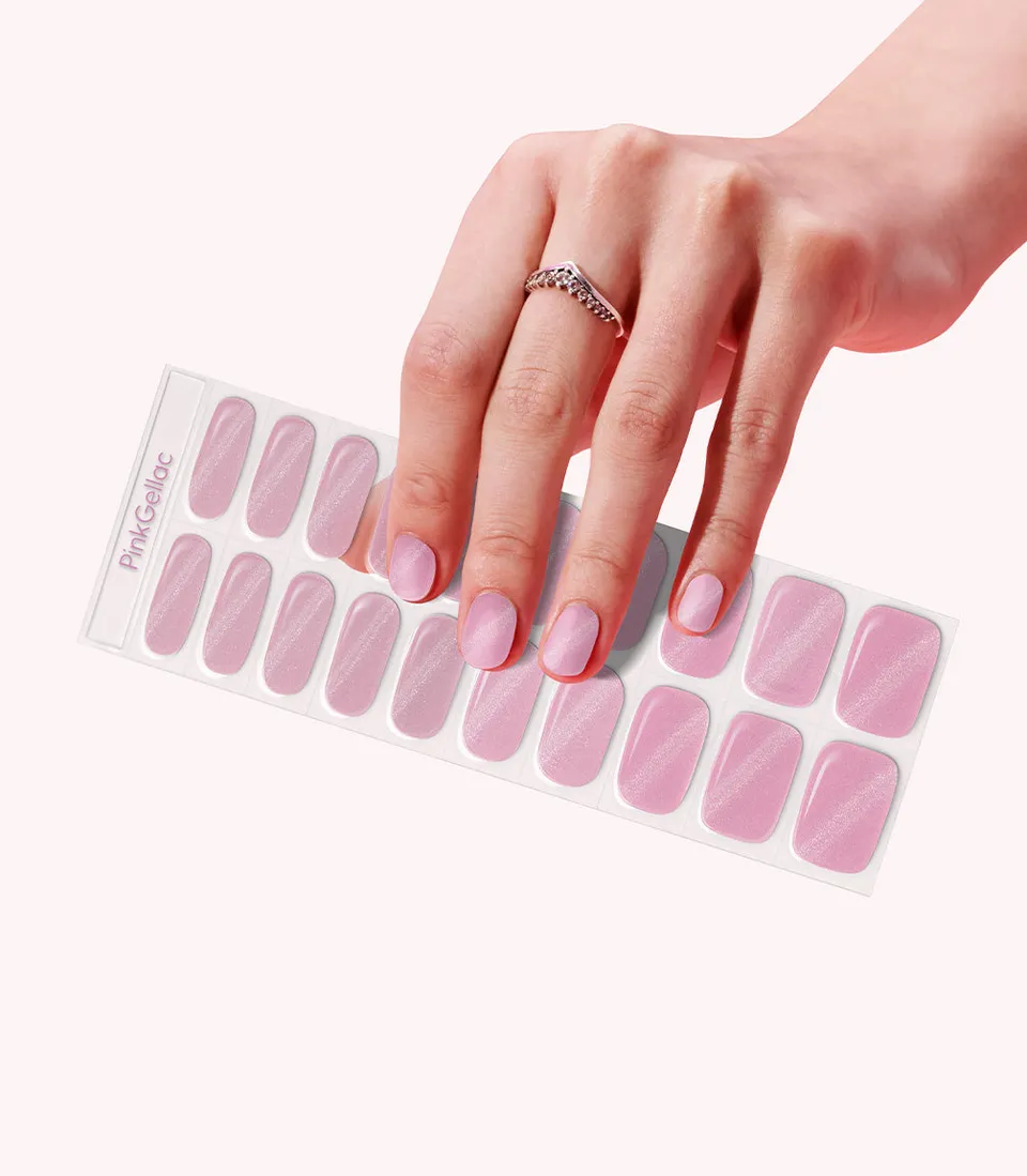 pink-gellac-018-cat-eye-blushing-pink-gel-nagelsticker image 1