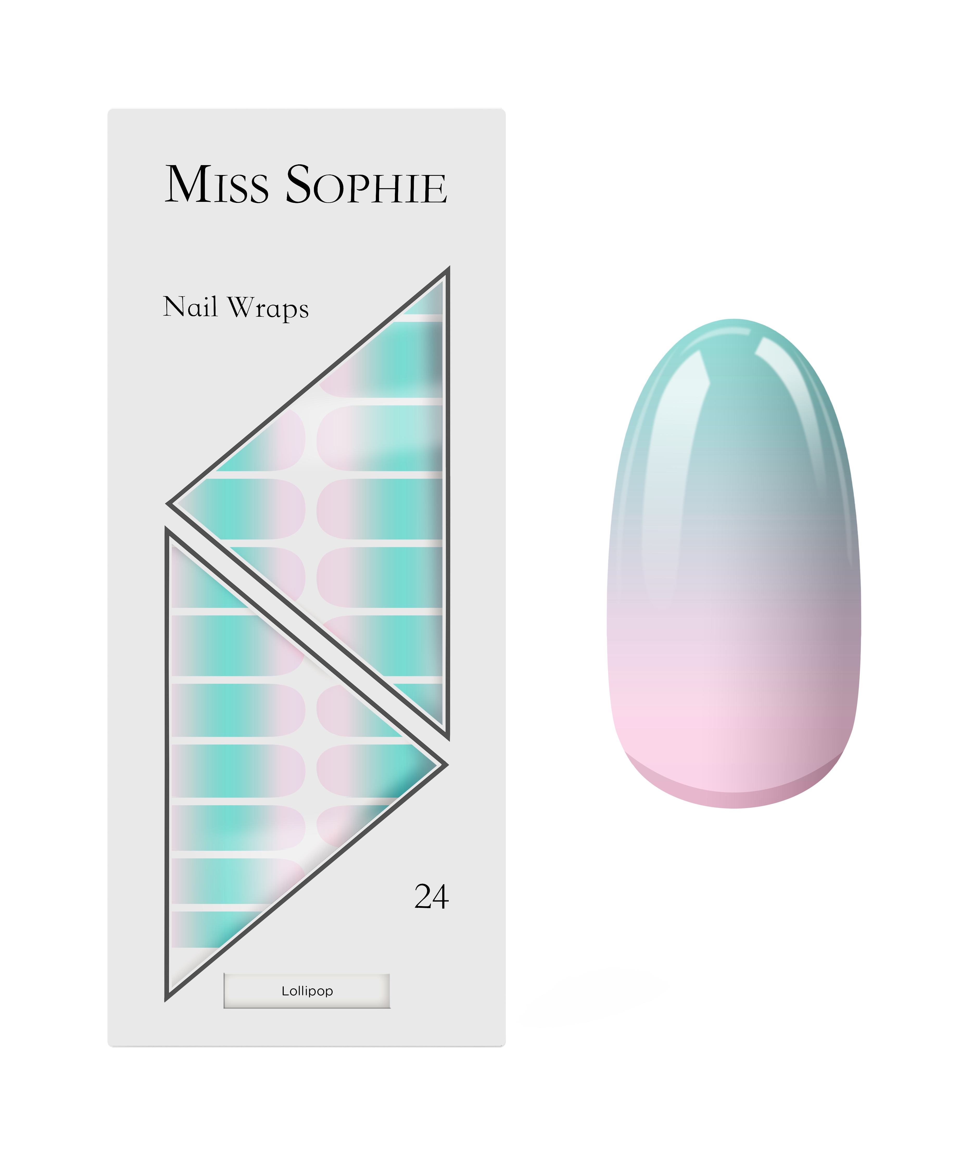 miss-sophie-lollipop-nagelfolien-ombr-sommer image 1