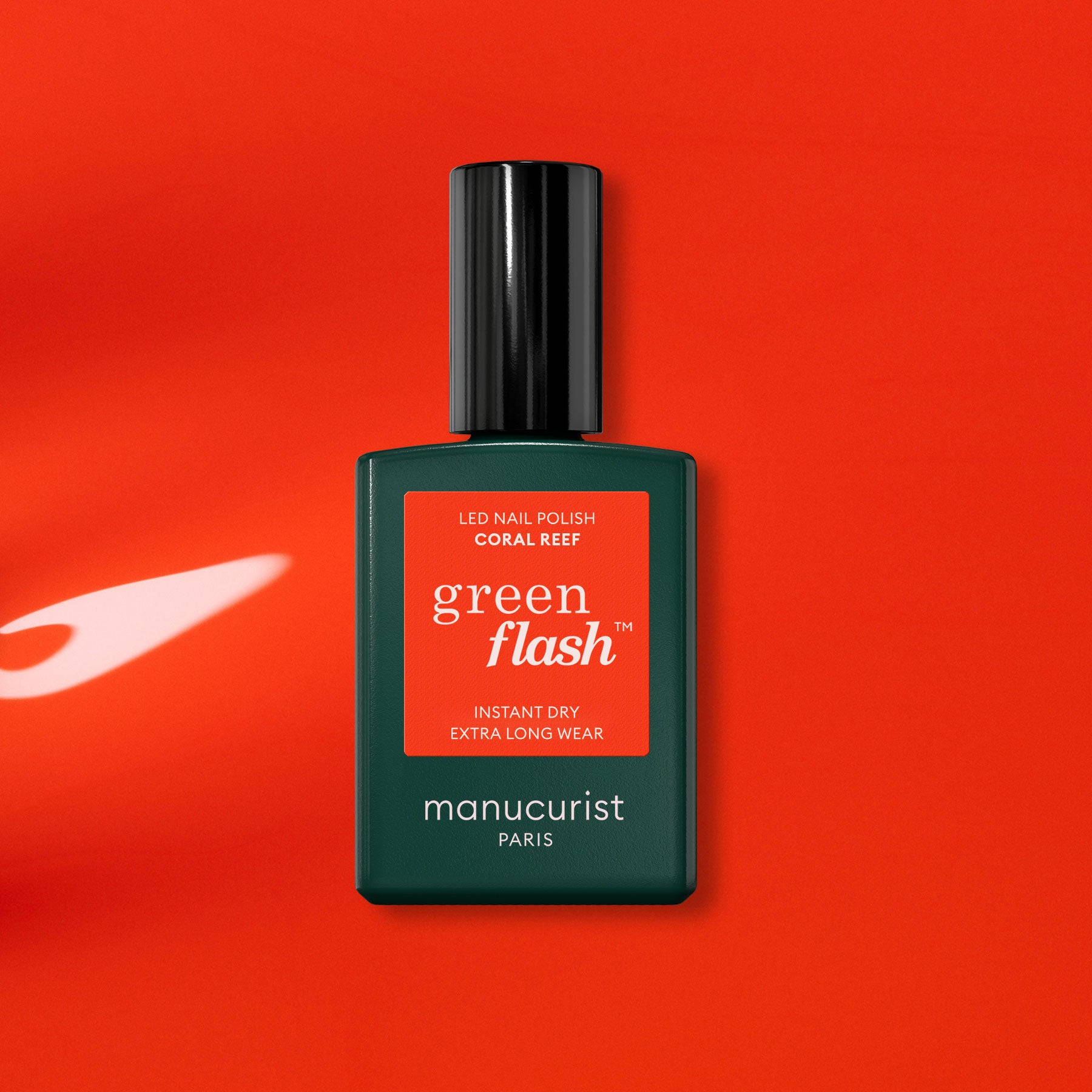 manucurist-green-flash-gel-nagellack-coral-reef-orangerot image 1