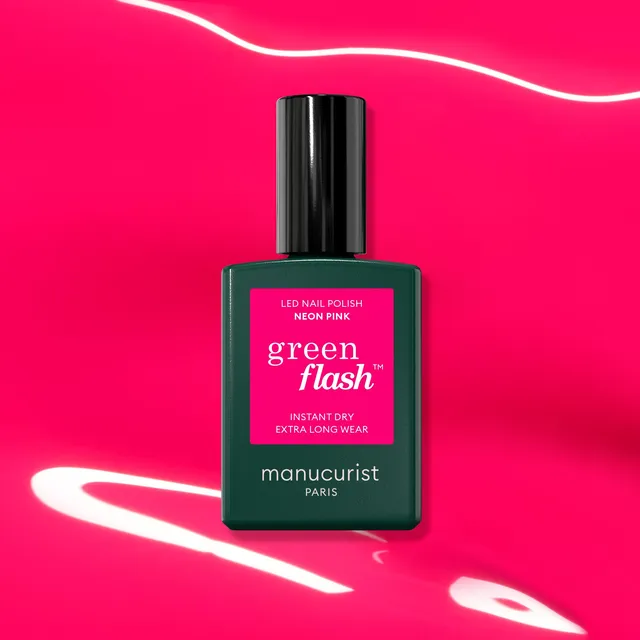 manucurist-green-flash-neon-pink-gel-nagellack-neonrosa-led image 1