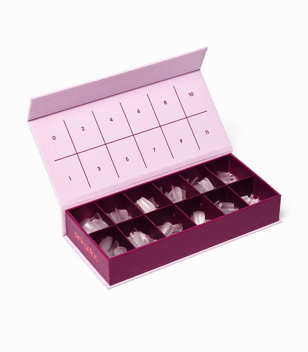 pink-gellac-medium-coffin-nagelverl-ngerungs-tips image 2