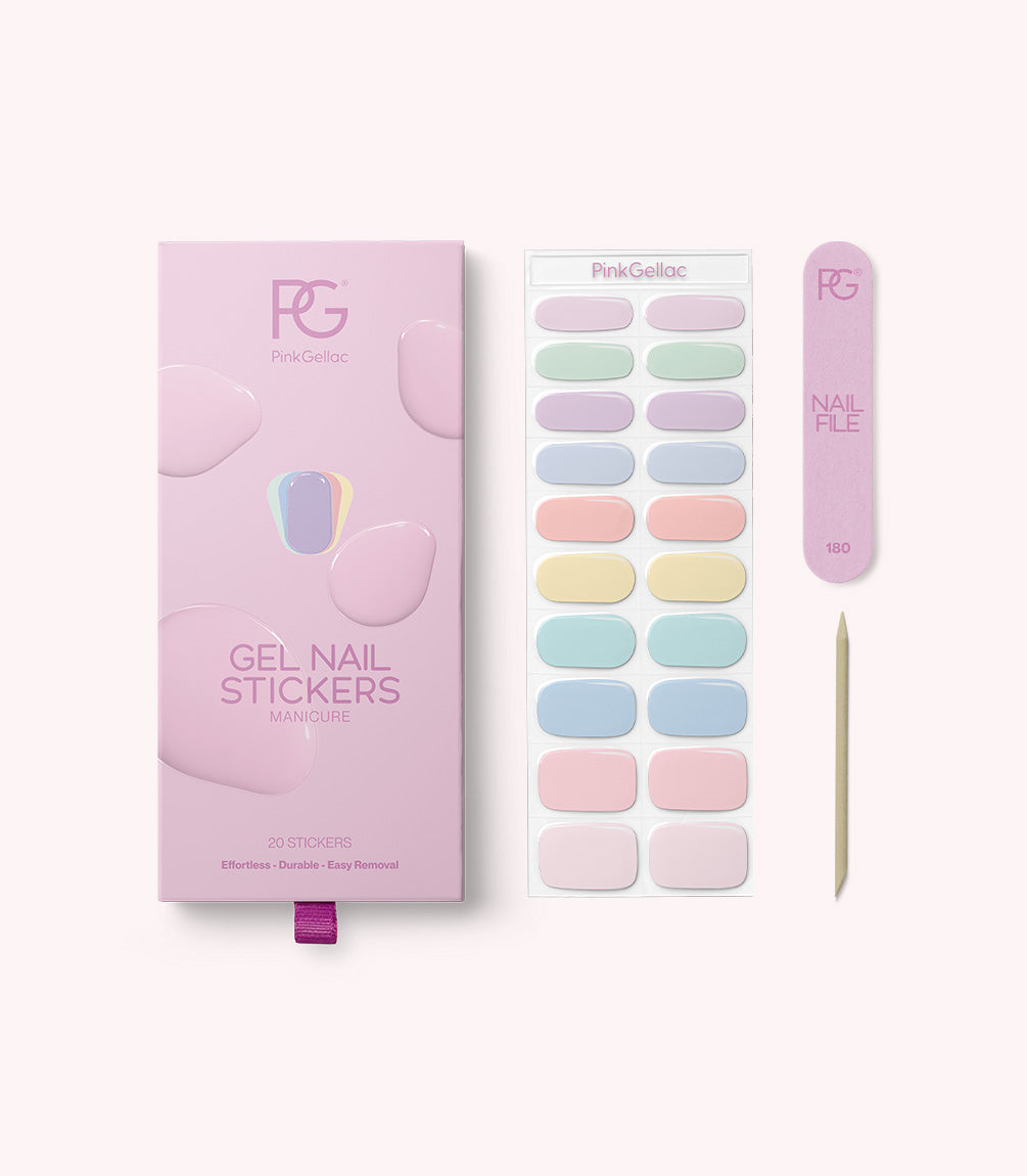 pink-gellac-002-pastel-party-gel-nail-stickers-manicure image 2