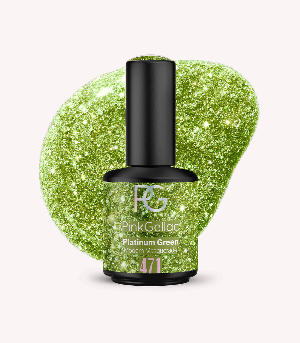 pink-gellac-471-platinum-green-gel-nagellack-smaragdgr-n-platin-glanz image 1