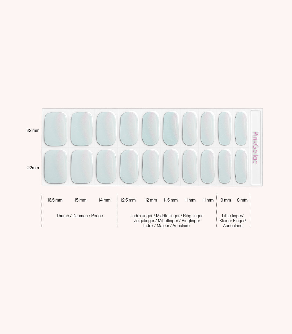 pink-gellac-012-minty-chrome-gel-nail-stickers-spiegel-effekt image 4