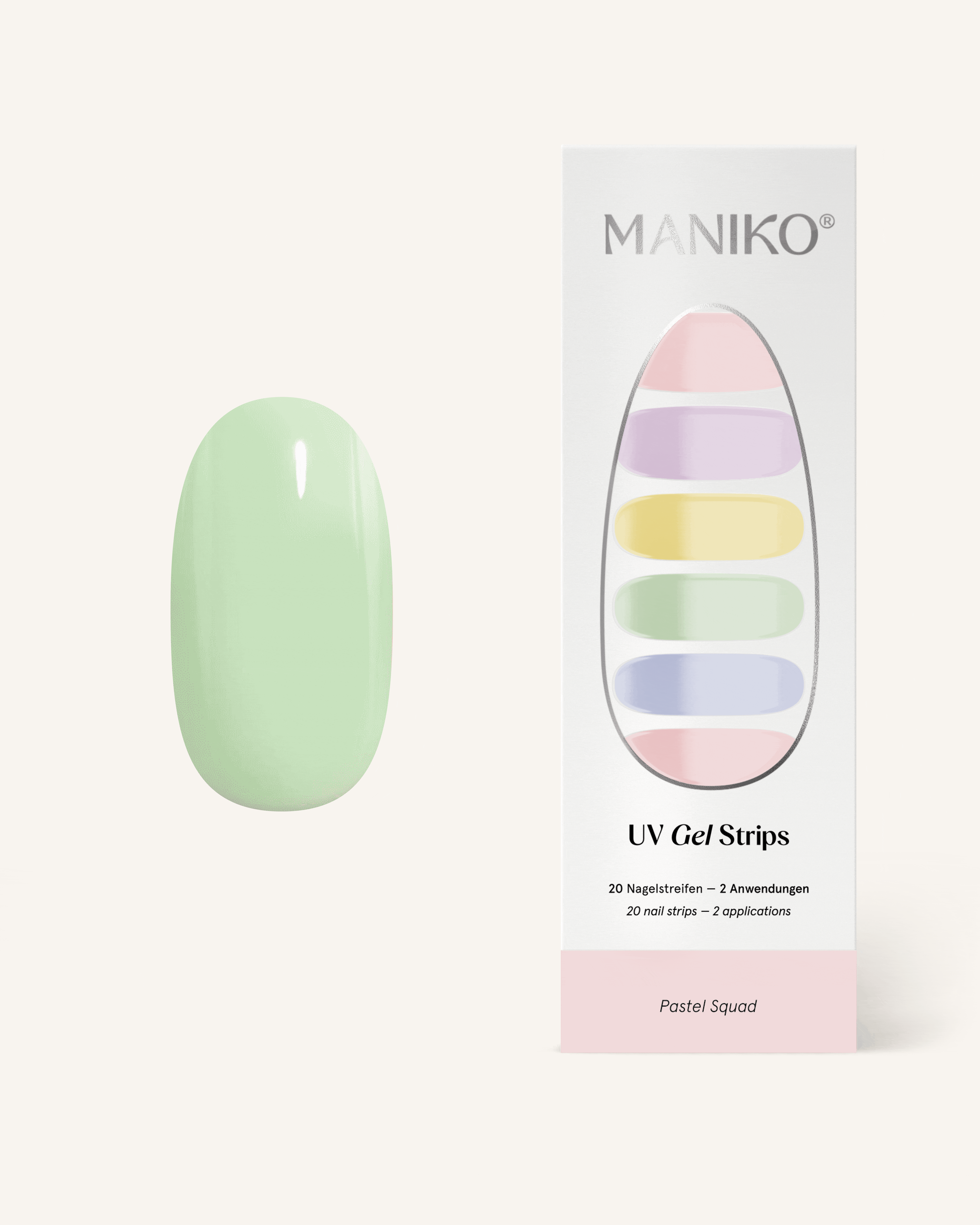 maniko-pastel-squad-uv-gel-strips image 1