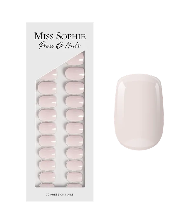 miss-sophie-milky-white-press-on-nails-short-square image 1