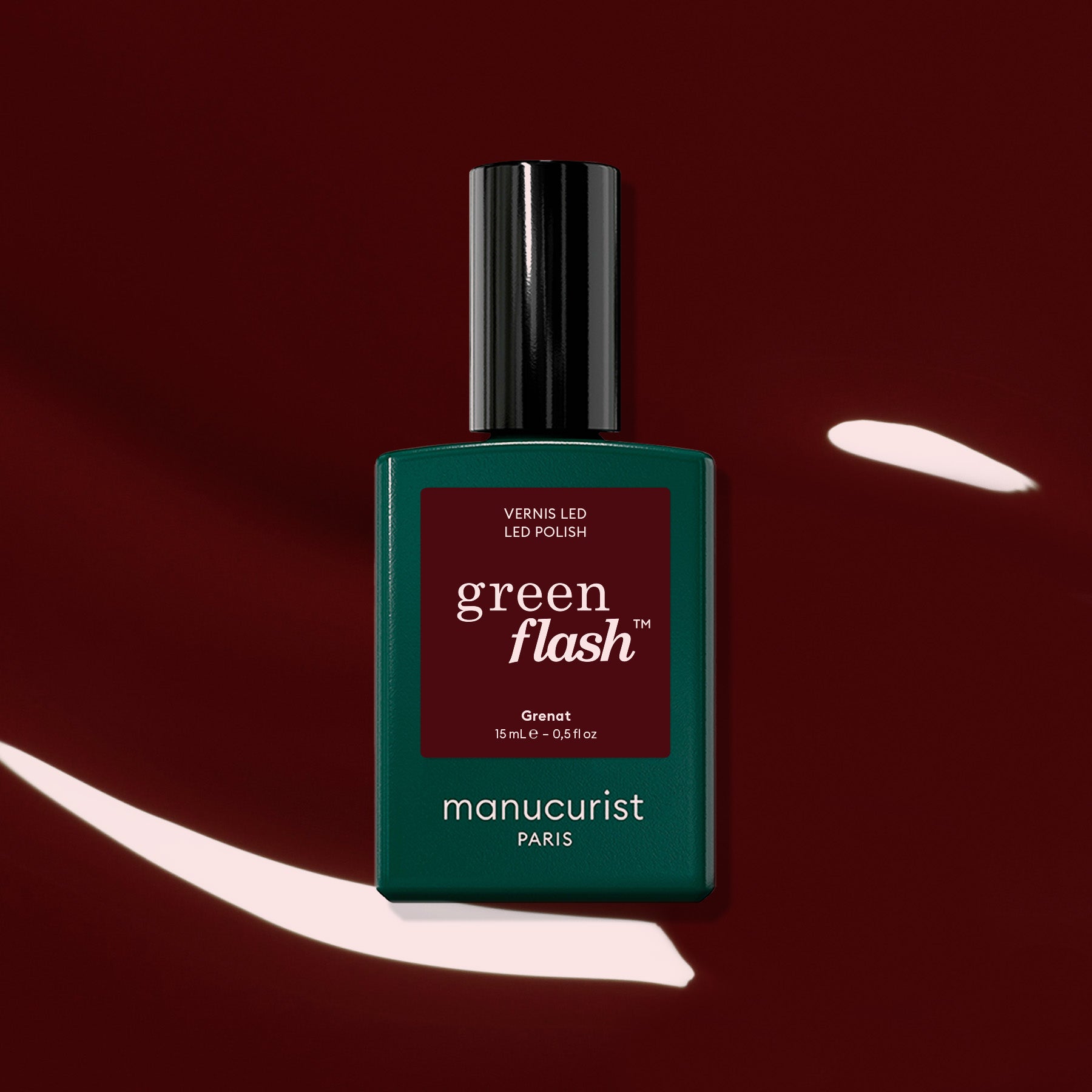 manucurist-green-flash-grenat-gel-nagellack-mahagoni-rot image 1