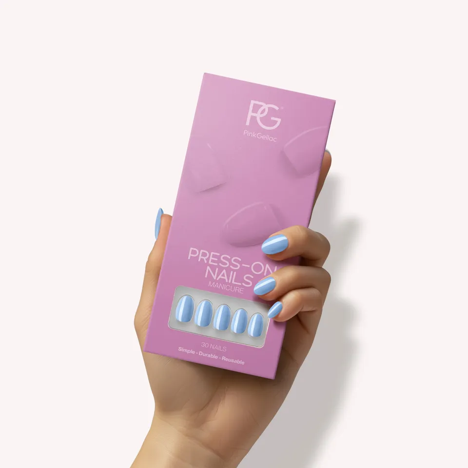 pink-gellac-498-ice-blue-press-ons-rund-kurz image 1