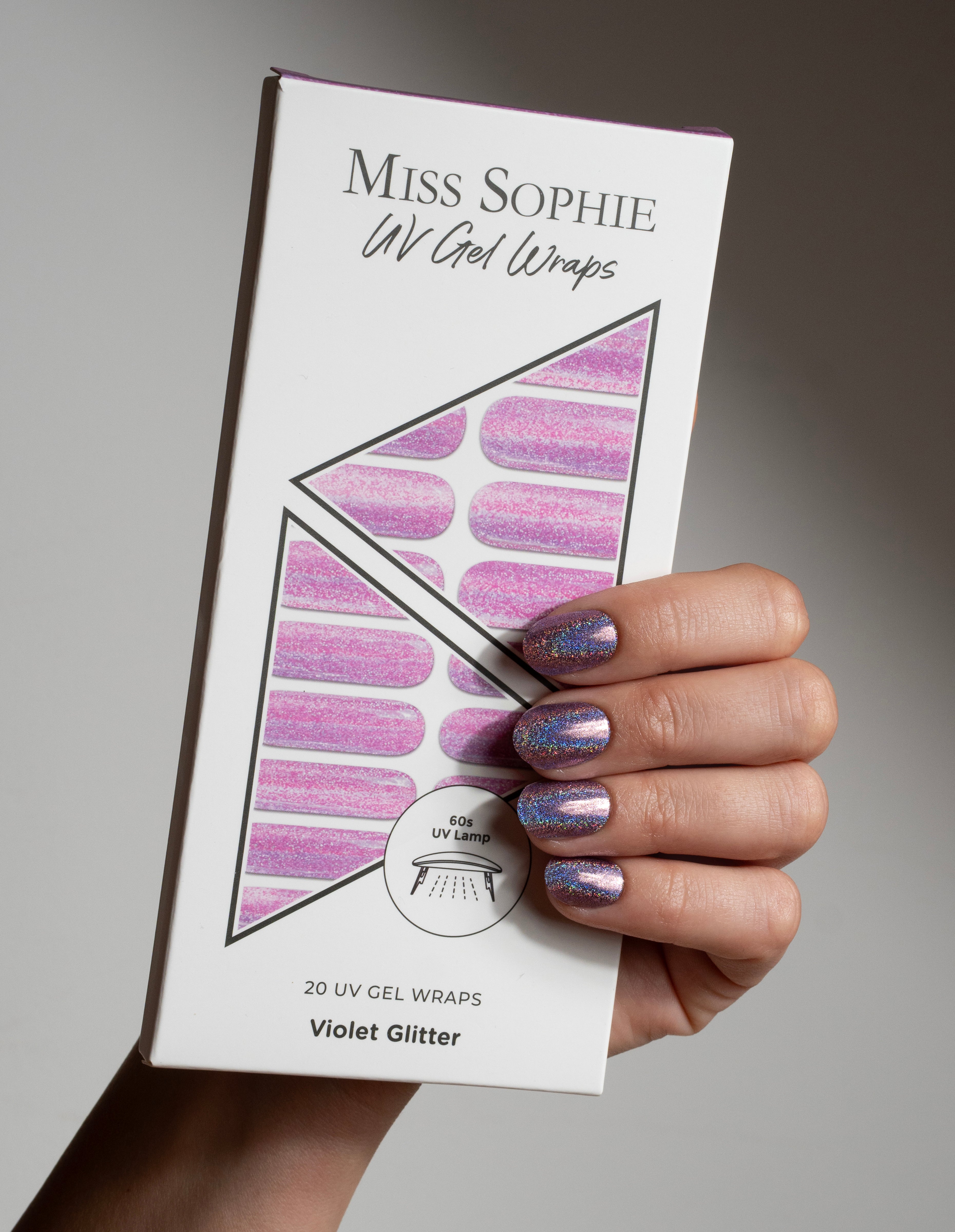 miss-sophie-violet-glitter-uv-gel-wraps-limited image 2