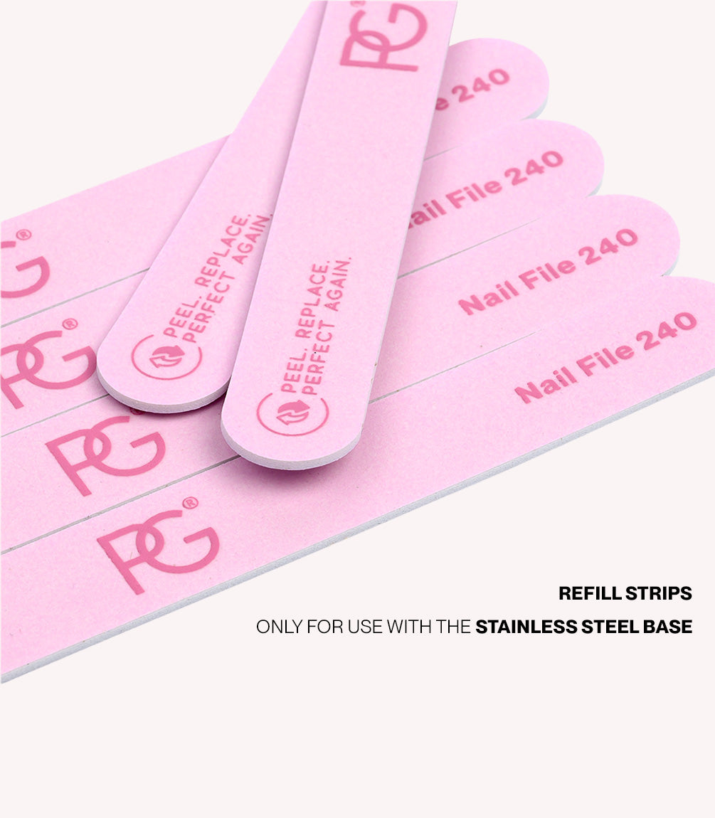 pink-gellac-refills-f-r-wiederverwendbare-nagelfeile-240-grit-6-feilenstreifen image 2