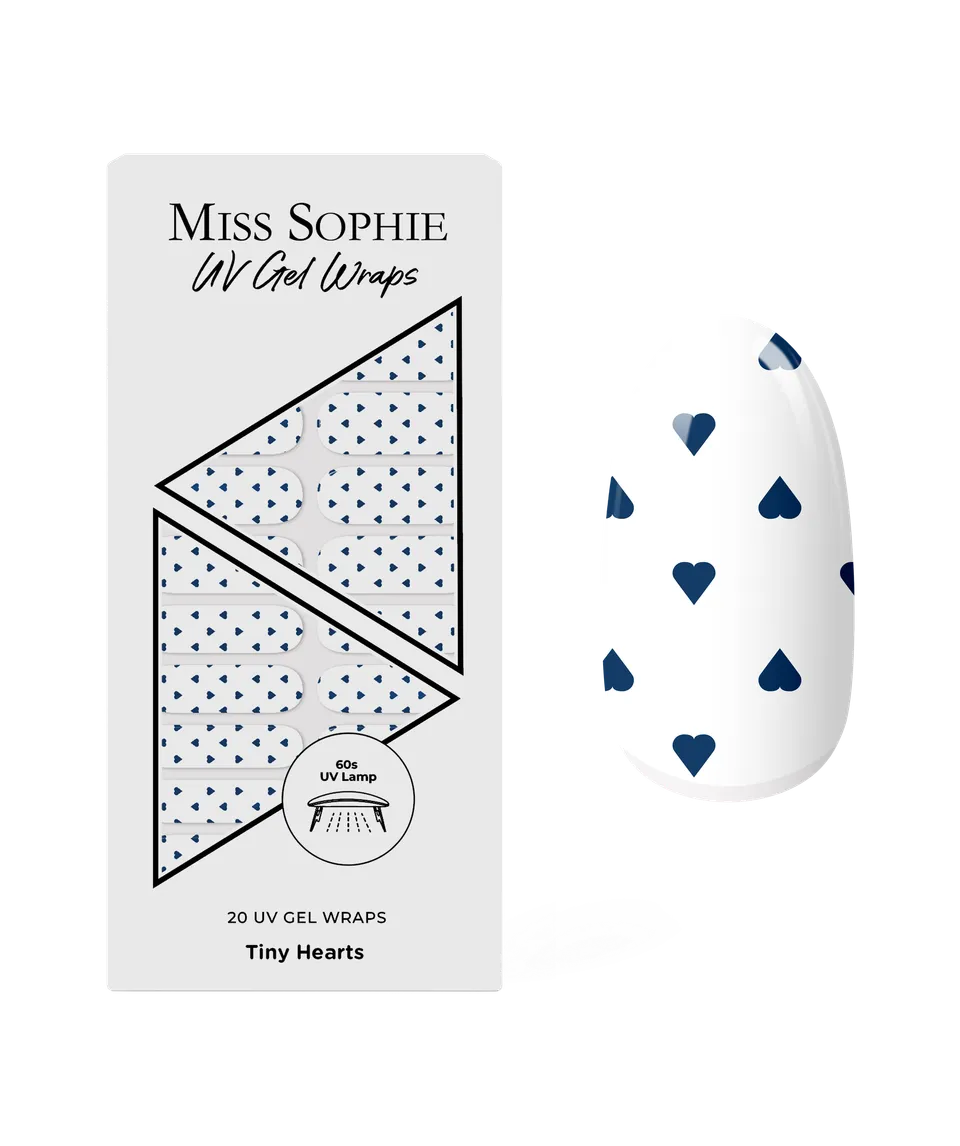 miss-sophie-tiny-hearts-uv-gel-nagelfolien-navy-herzen-wei image 1