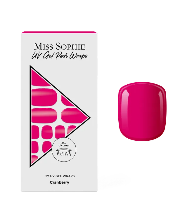 miss-sophie-cranberry-uv-pedicure-tiefes-rot-f-r-f-e image 1