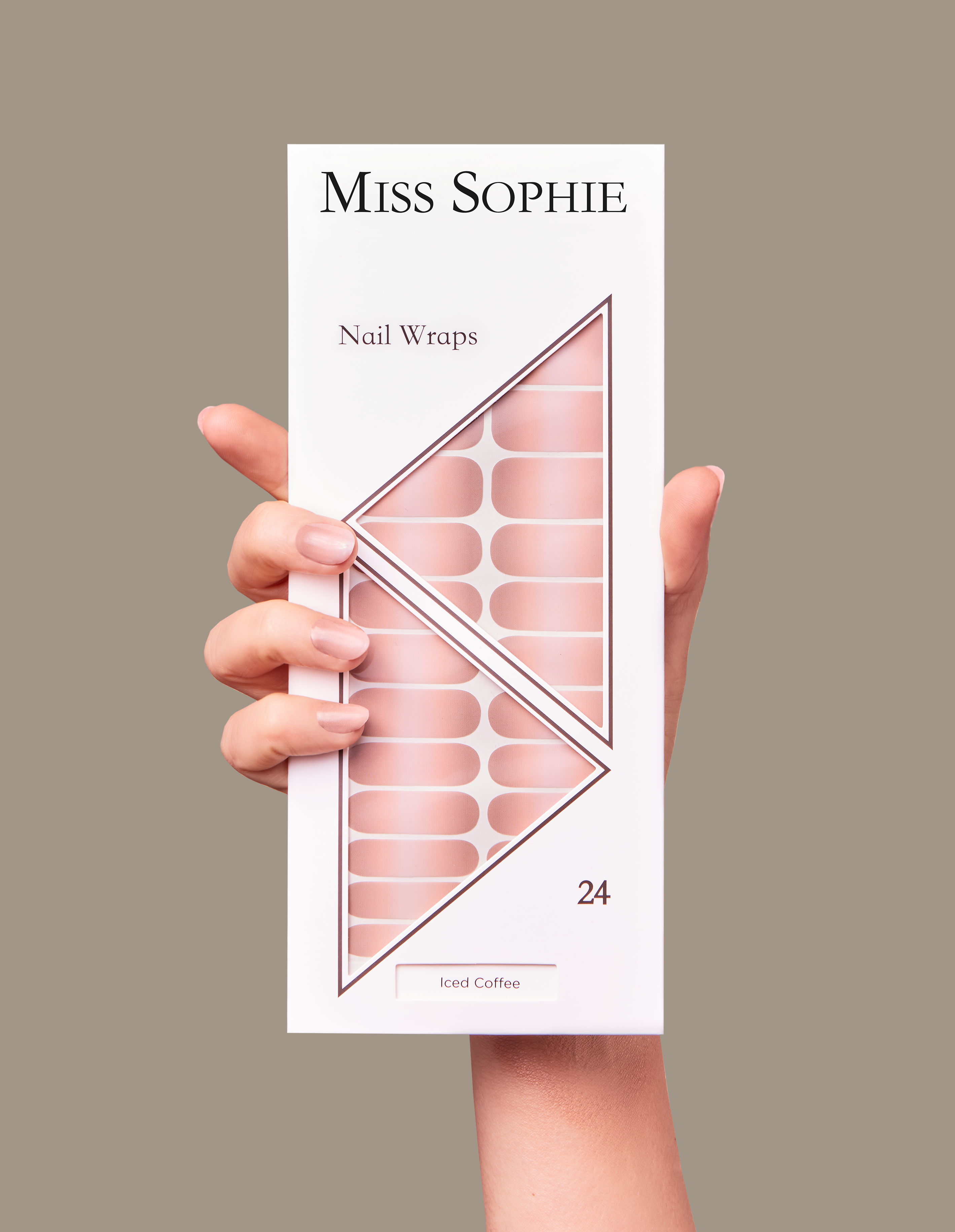 miss-sophie-iced-coffee-nagelfolie-ombr-nail-wraps image 3