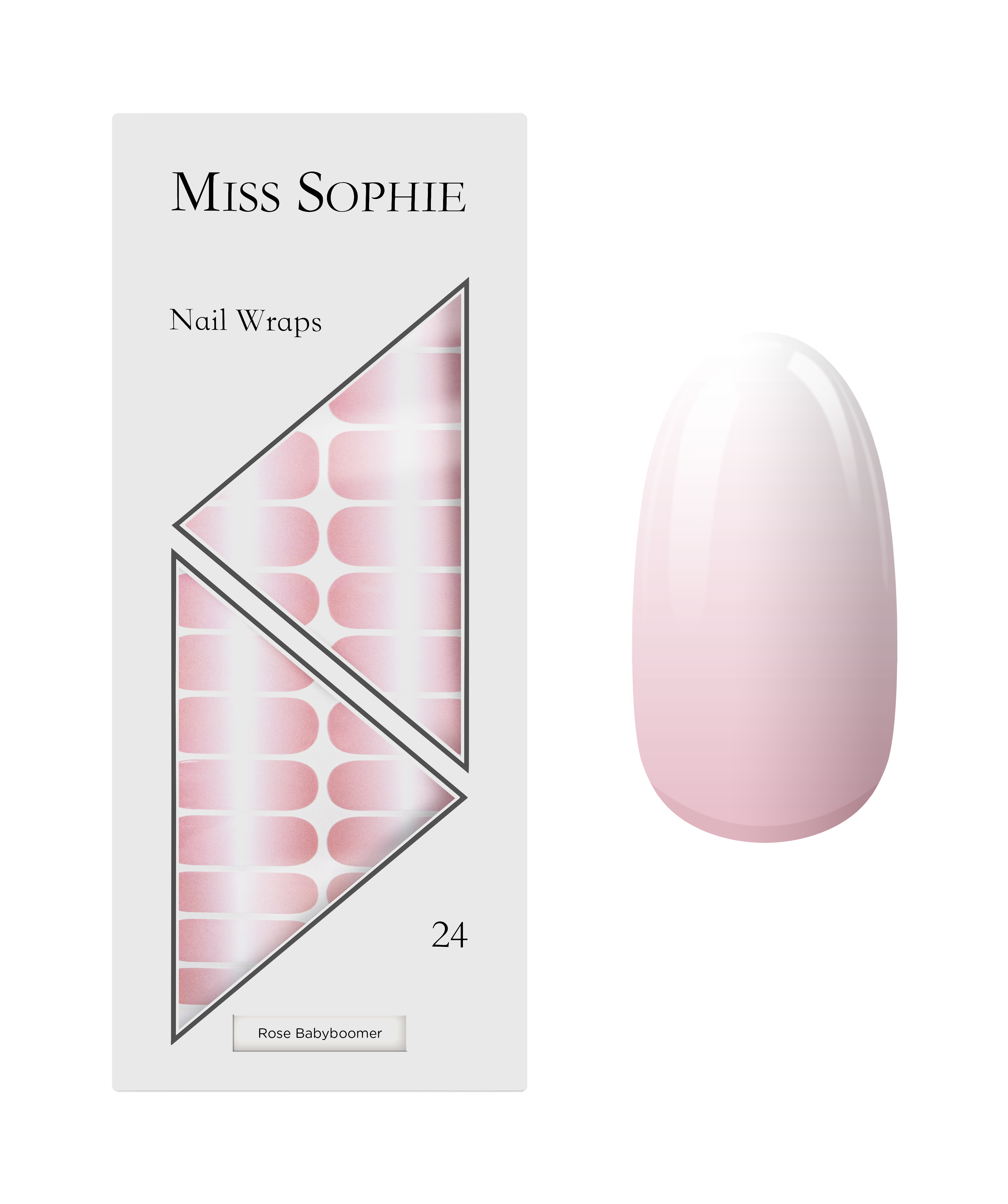 miss-sophie-rose-babyboomer-nail-wraps image 1