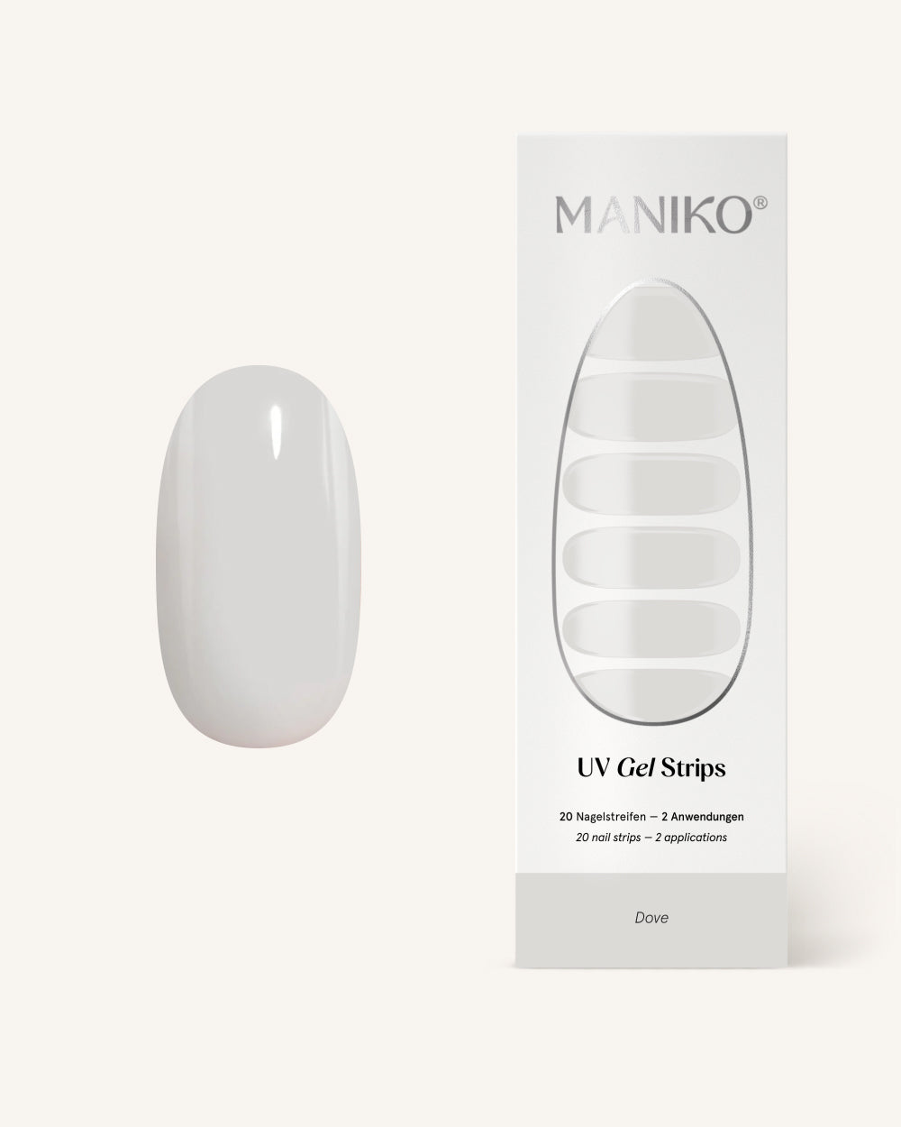 maniko-dove-uv-gel-strips image 1