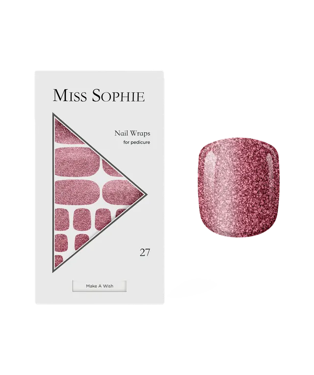miss-sophie-make-a-wish-pedicure-nail-wraps image 1