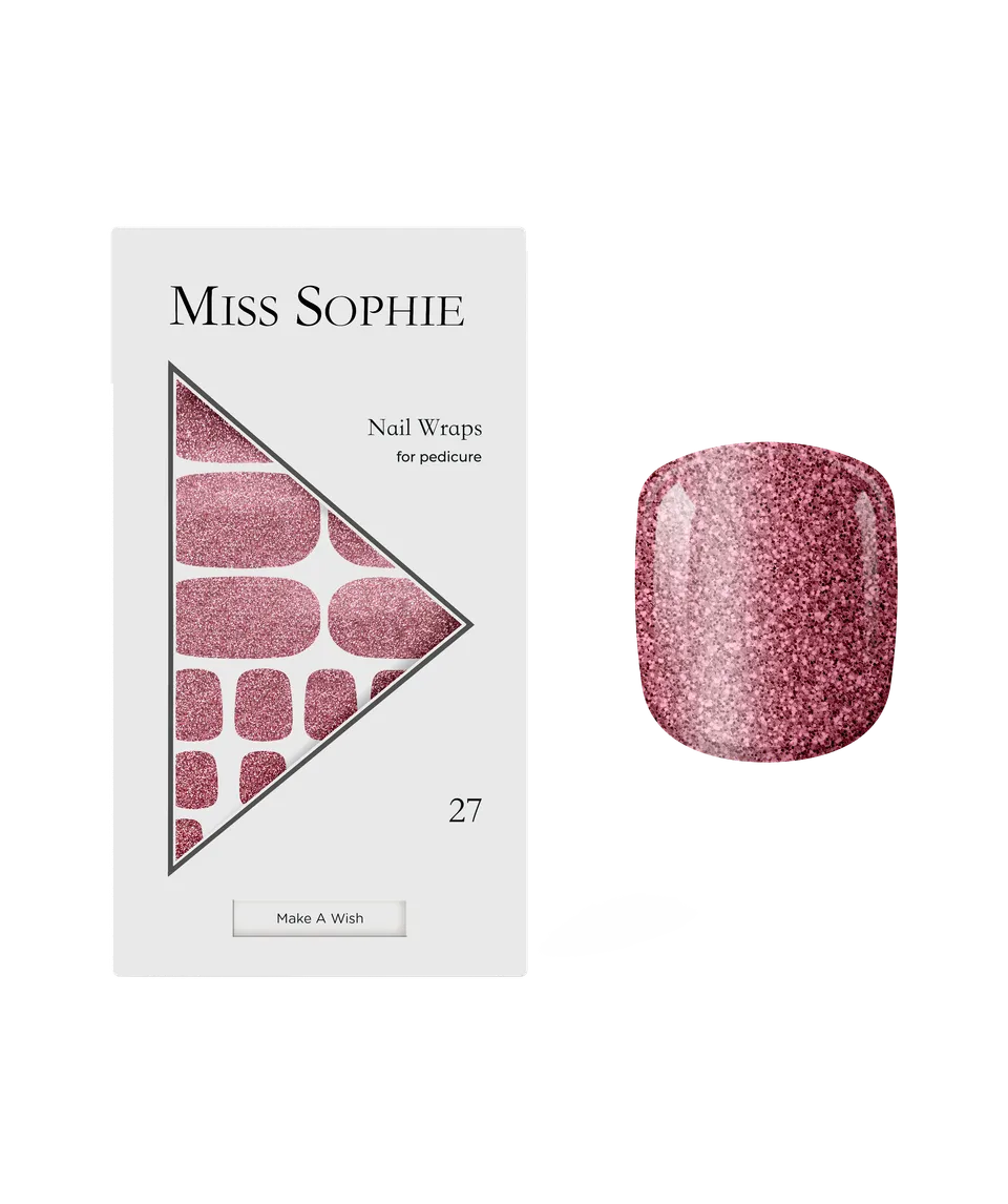 miss-sophie-make-a-wish-pedicure-nail-wraps image 1