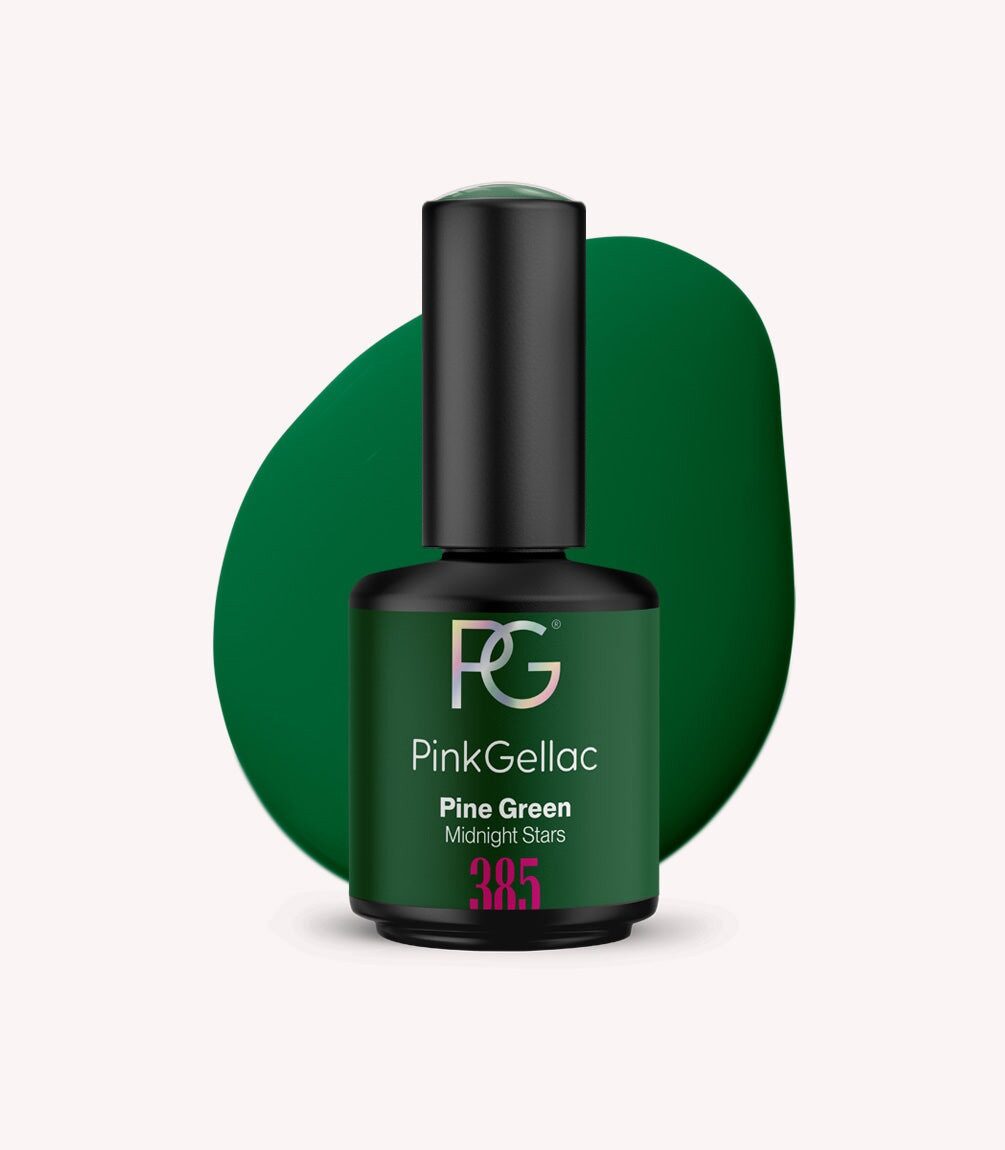 pink-gellac-385-pine-green-gel-nagellack-creme image 1