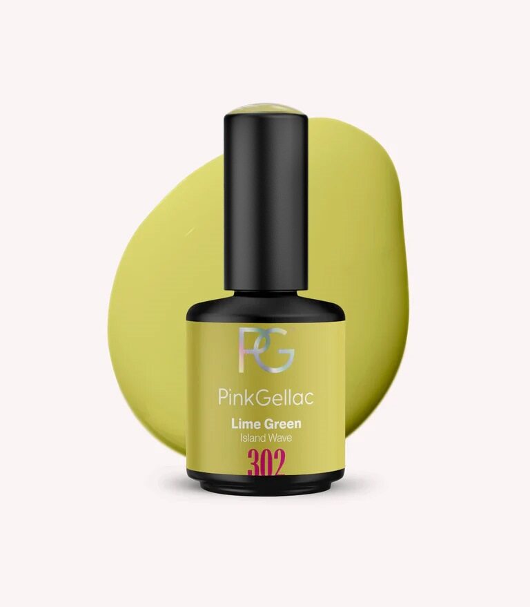 pink-gellac-302-lime-green-gel-nagellack-gr-n-mit-gelbstich image 1