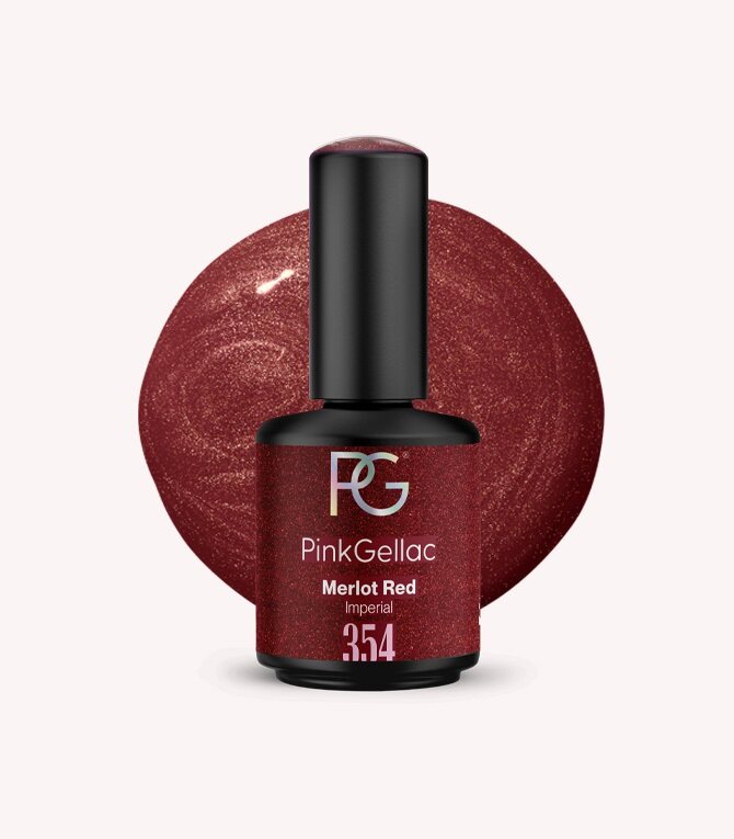 pink-gellac-354-merlot-red-gel-nagellack image 1