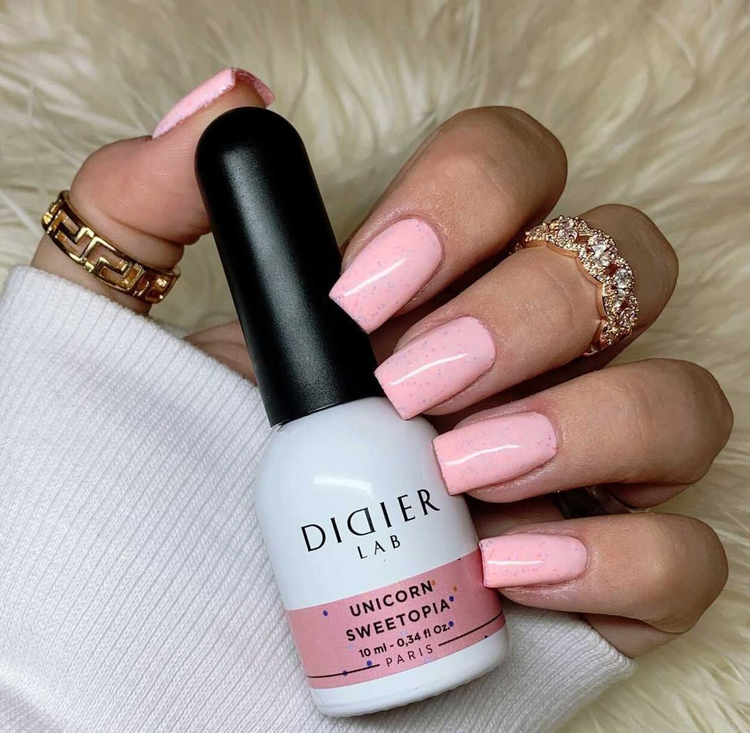 didier-lab-unicorn-uv-nagellack-sweetopia-10ml-rosa-mit-konfetti-hema-tpo-frei image 4