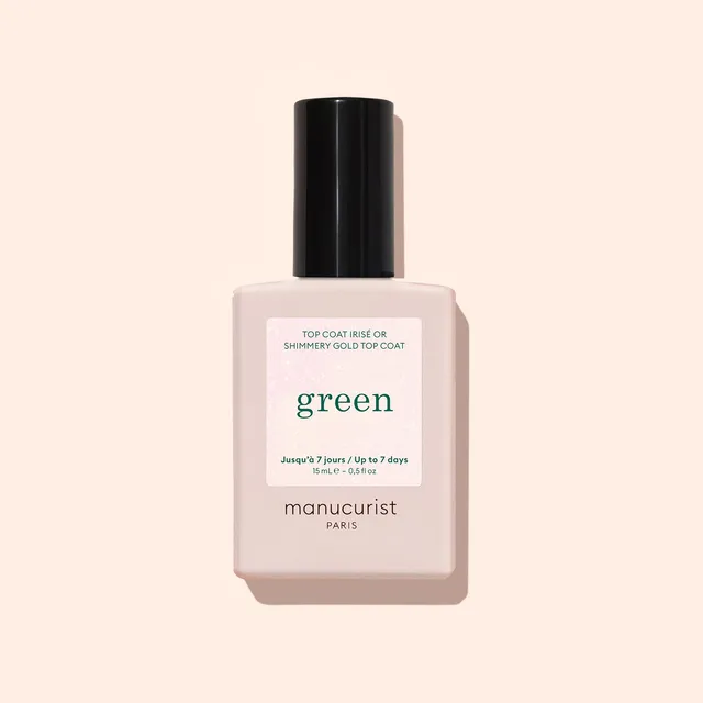 manucurist-green-top-coat-mit-pailletten-gold-silber image 1