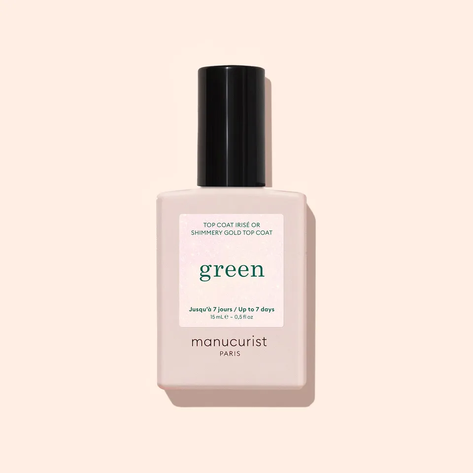 manucurist-green-top-coat-mit-pailletten-gold-silber image 1