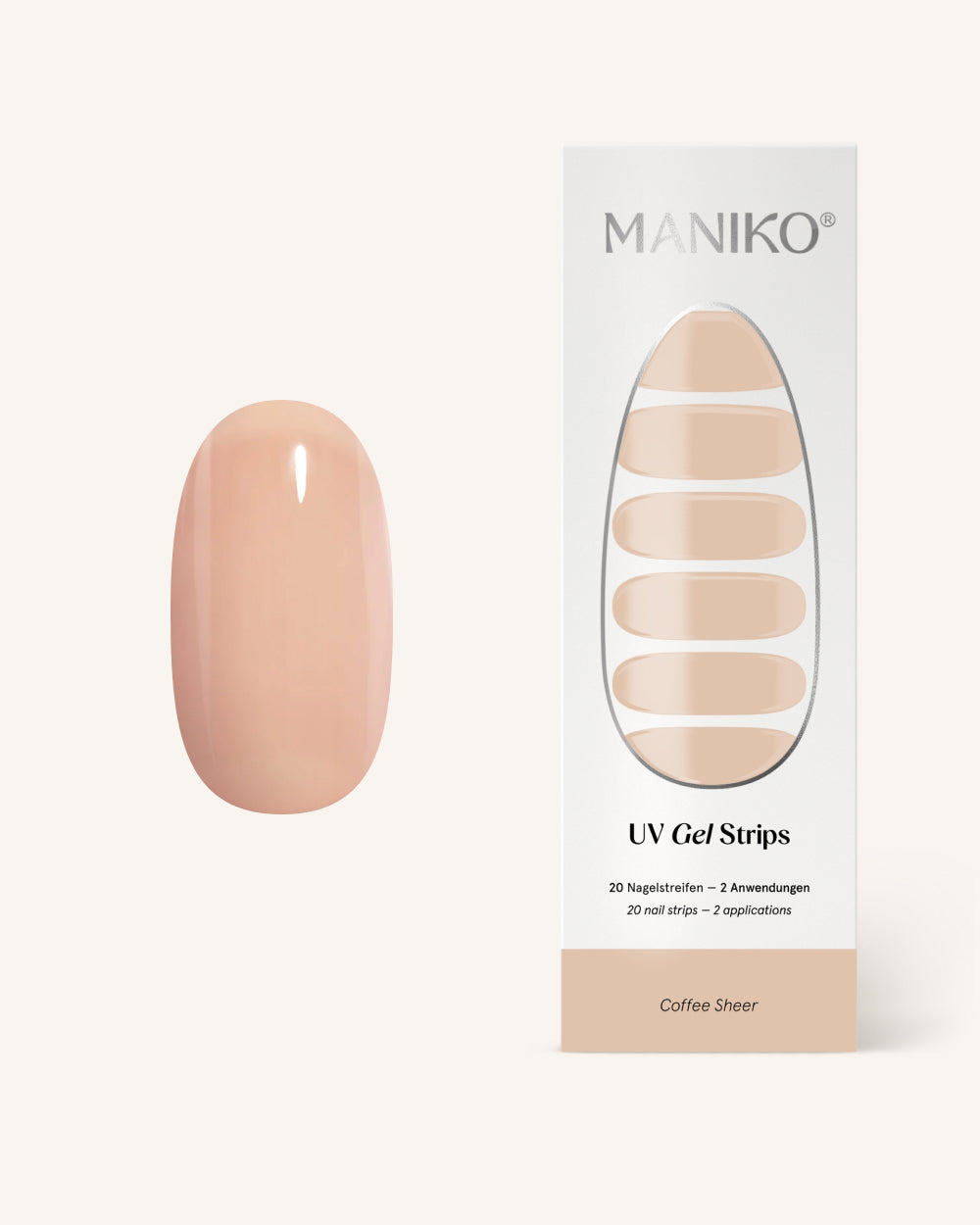 maniko-coffee-sheer-uv-gel-strips image 1