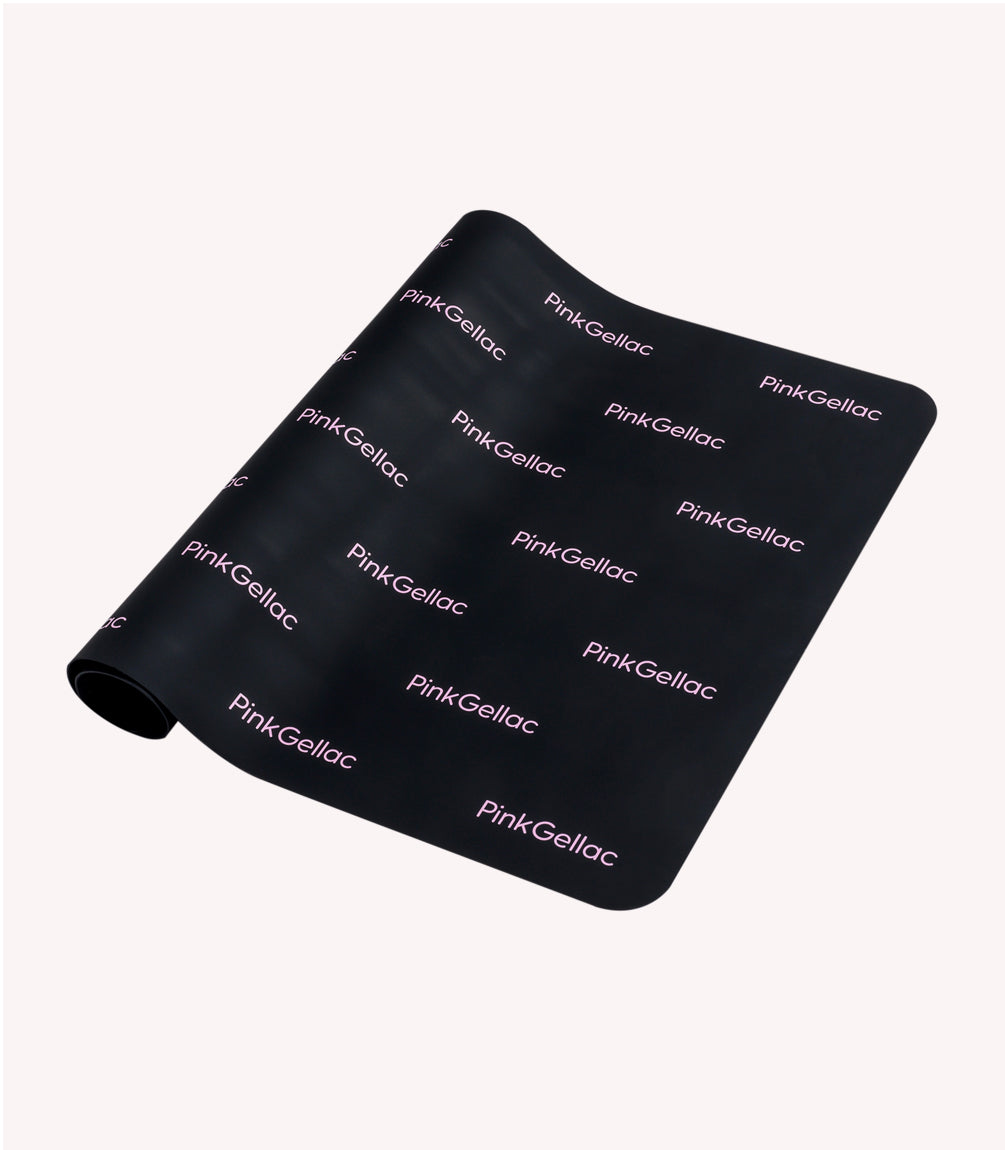 pink-gellac-manik-re-tischset-schwarz-nagel-tischunterlage image 2
