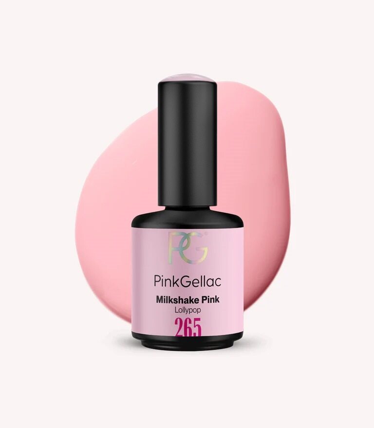pink-gellac-265-milkshake-pink-gel-nagellack-pastell image 1