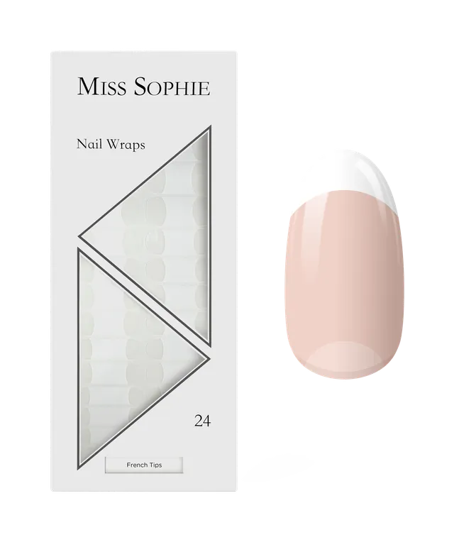miss-sophie-french-tips-nail-wraps-french-manik-re image 1