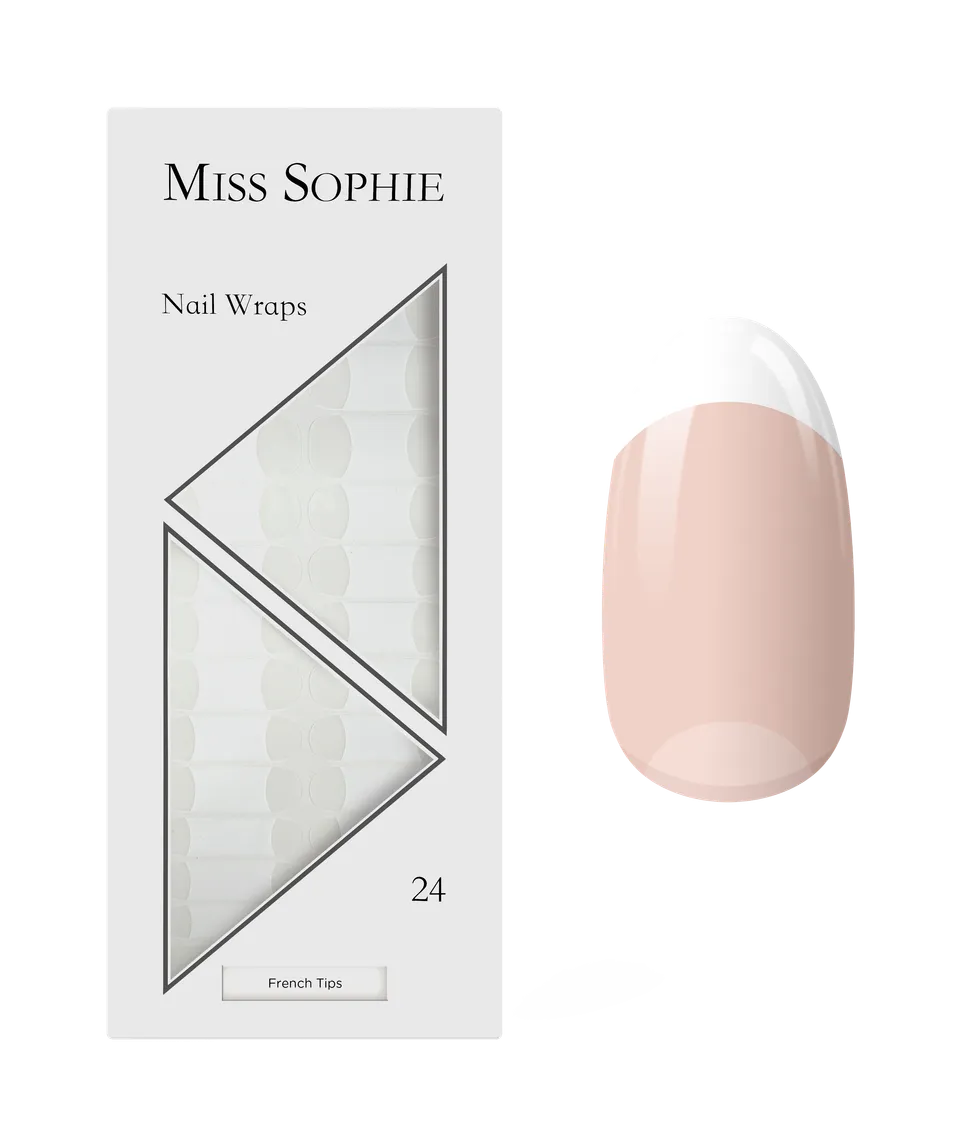 miss-sophie-french-tips-nail-wraps-french-manik-re image 1