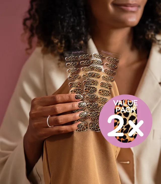 pink-gellac-028-lavish-leopard-doppelpack-gel-nail-stickers image 1