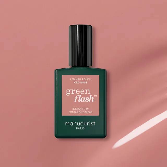 manucurist-old-rose-green-flash-semi-permanenter-gel-nagellack-puderrosa image 1