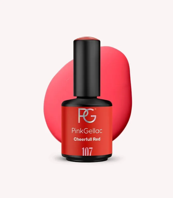 pink-gellac-107-cheerfull-red-gel-nagellack-leuchtrot image 1
