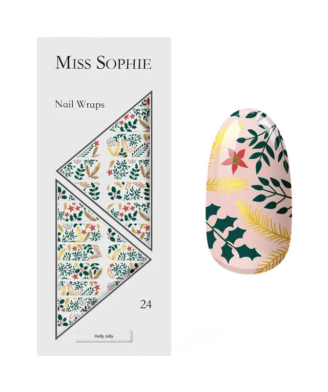 miss-sophie-holly-jolly-nail-wraps image 1