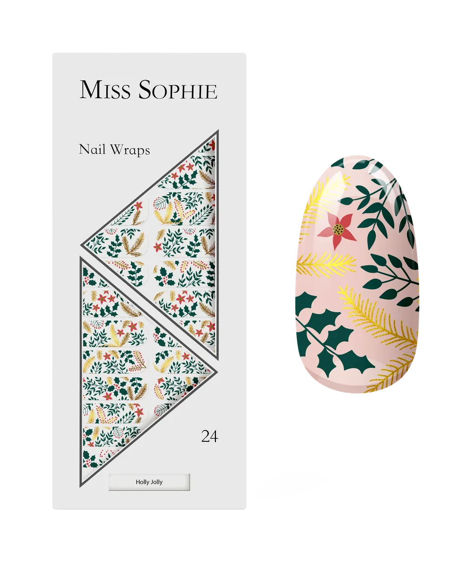 miss-sophie-holly-jolly-nail-wraps image 1
