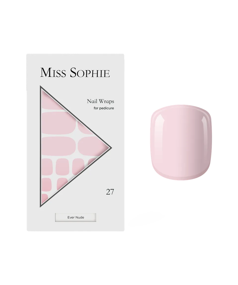 miss-sophie-ever-nude-pedicure-nagelfolien image 1