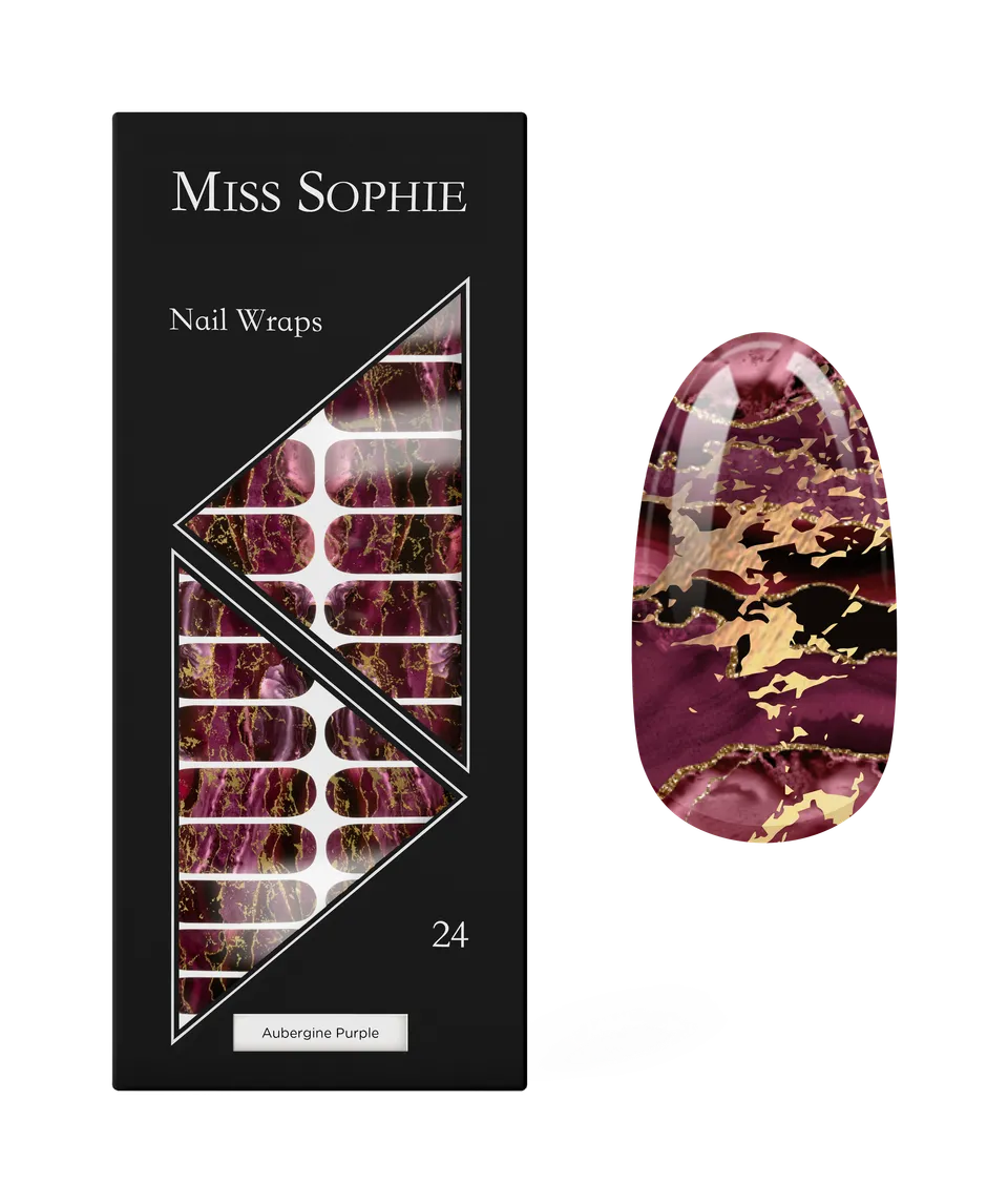 miss-sophie-aubergine-purple-nagelfolien image 1
