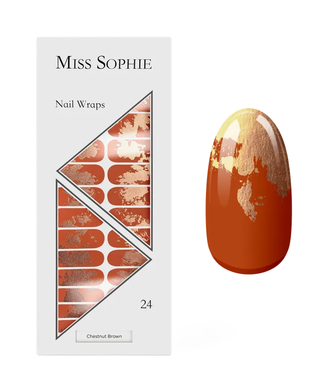 miss-sophie-chestnut-brown-nagelfolien image 1