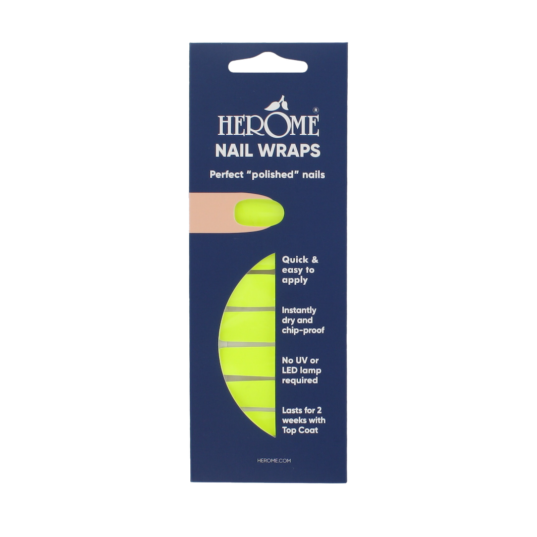 her-me-nagelfolien-neongelb-nail-wraps-ohne-uv-lampe image 1