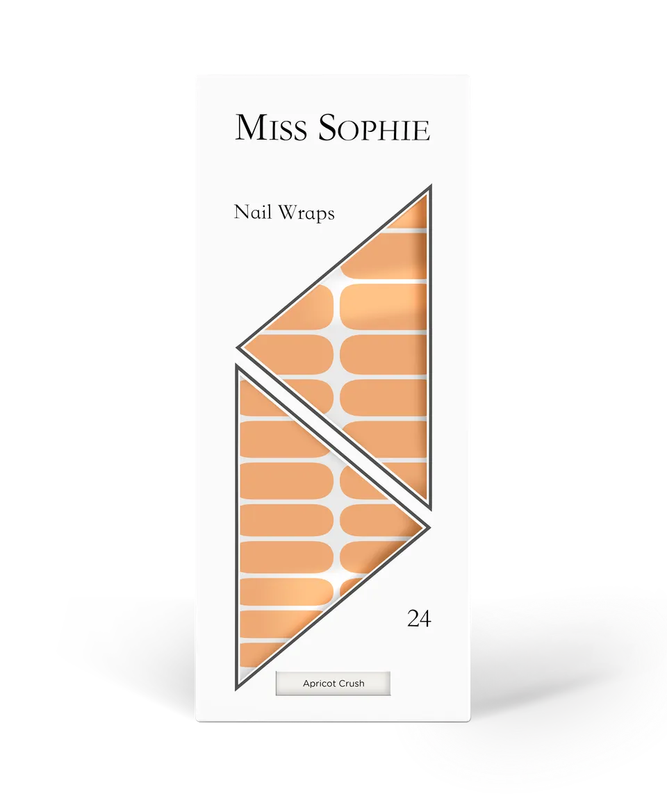 miss-sophie-apricot-crush-nail-wraps-aprikot-sommer image 1