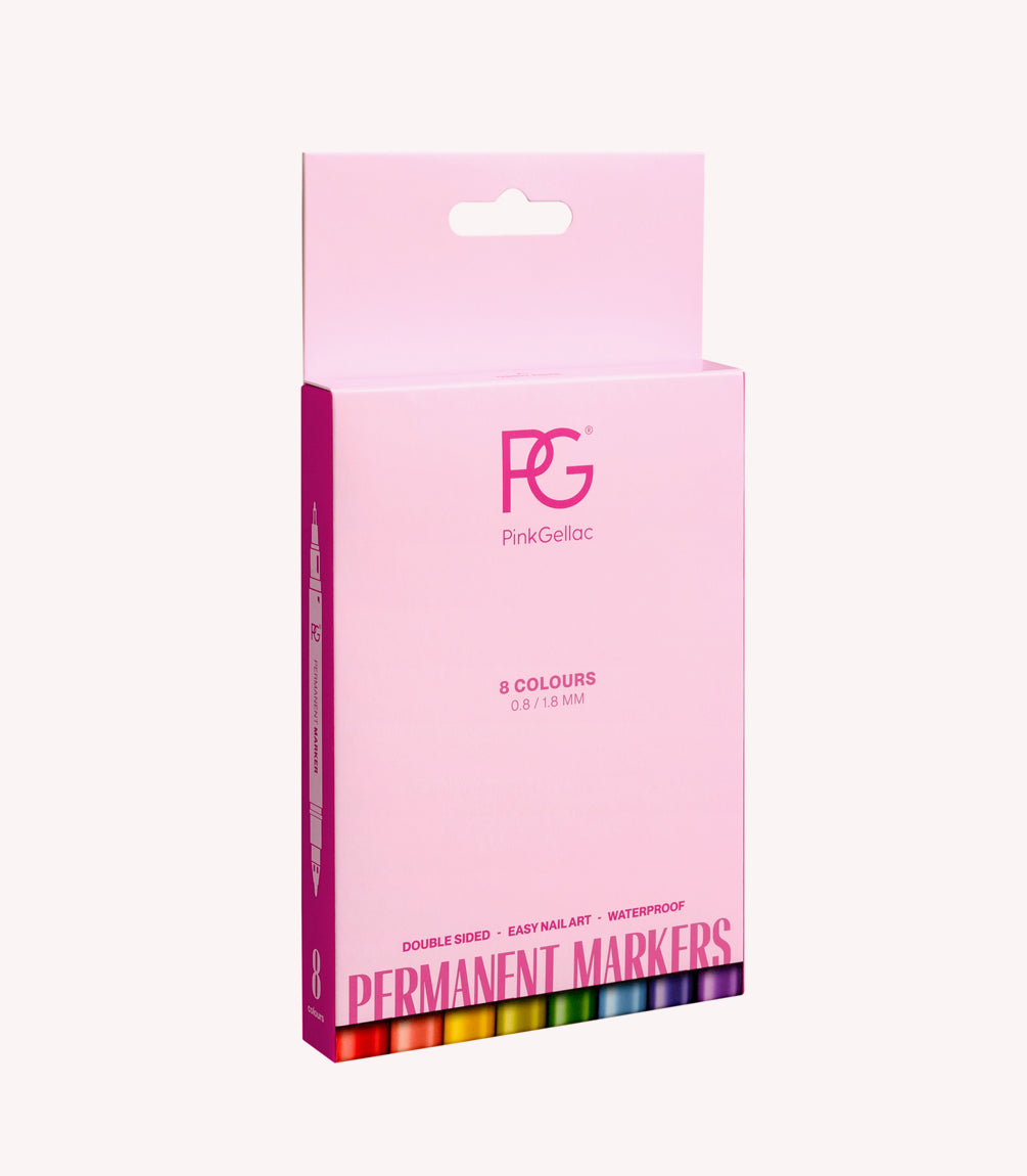 pink-gellac-permanent-marker-set-nail-art-8-wasserfeste-farben image 3